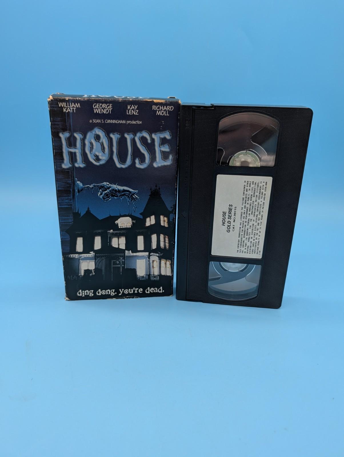 HOUSE (1985) VHS Tape – William Katt – Horror Cult Classic – “Ding Dong"