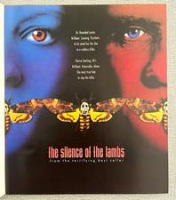 The Silence of the Lambs Ad - Movies. Great for framing. Jan 1991 Premiere mag.