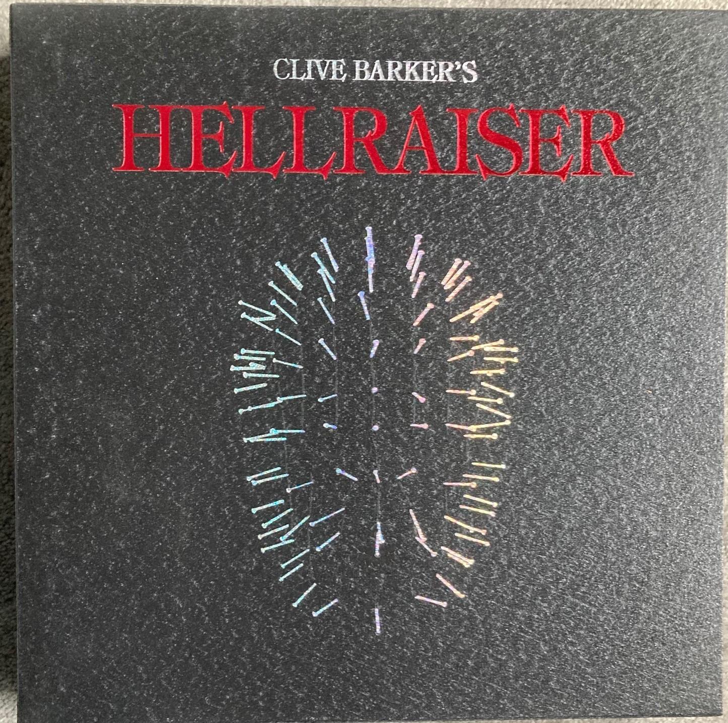 Hellraiser: Deluxe Collector's Edition 1987 Laserdisc Box Set Signed #2174/2500