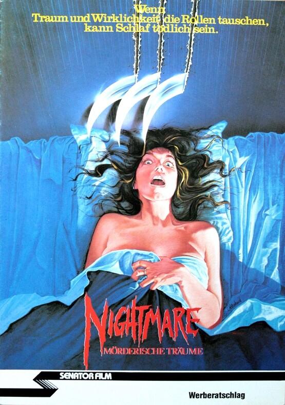 Nightmare on Elm Street Mörderische Träume German press kit WR Wes Craven J.Depp