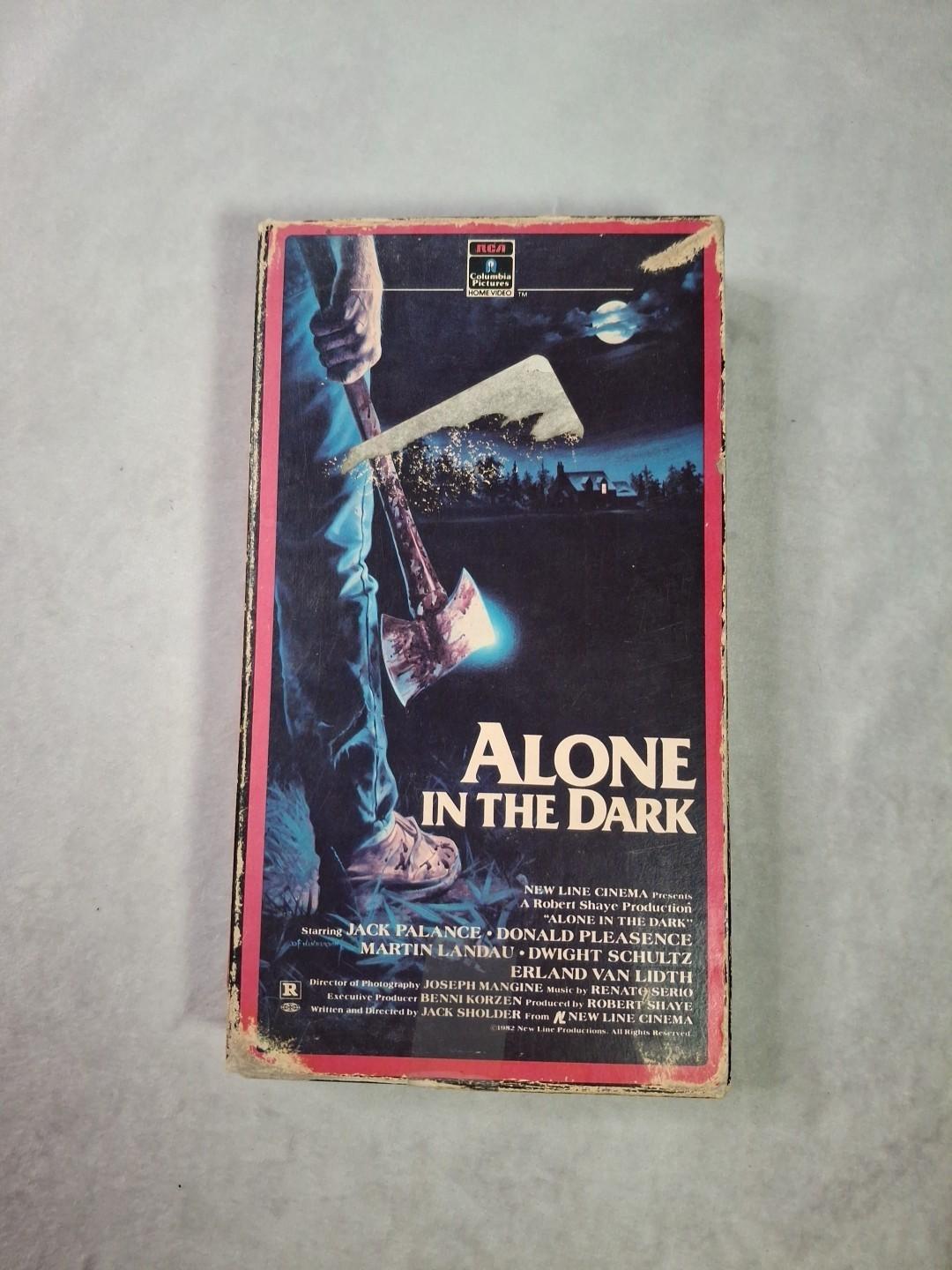 Alone in the Dark VHS Jack Palance Martin Landau RCA 1983 rare vhtf