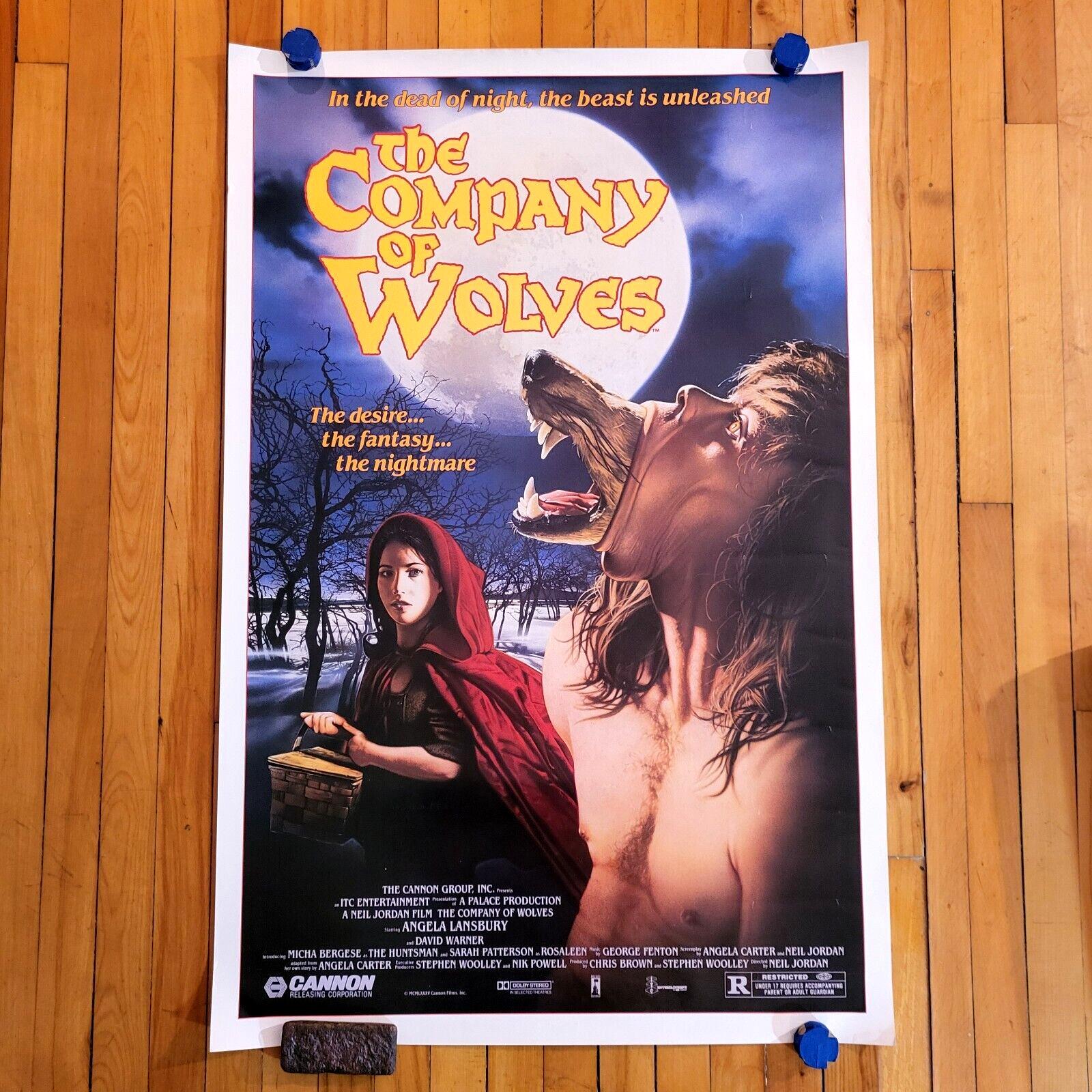 The Company of Wolves (1984) Original 1-SH Movie Poster 27x41" Rolled Ex Horror
