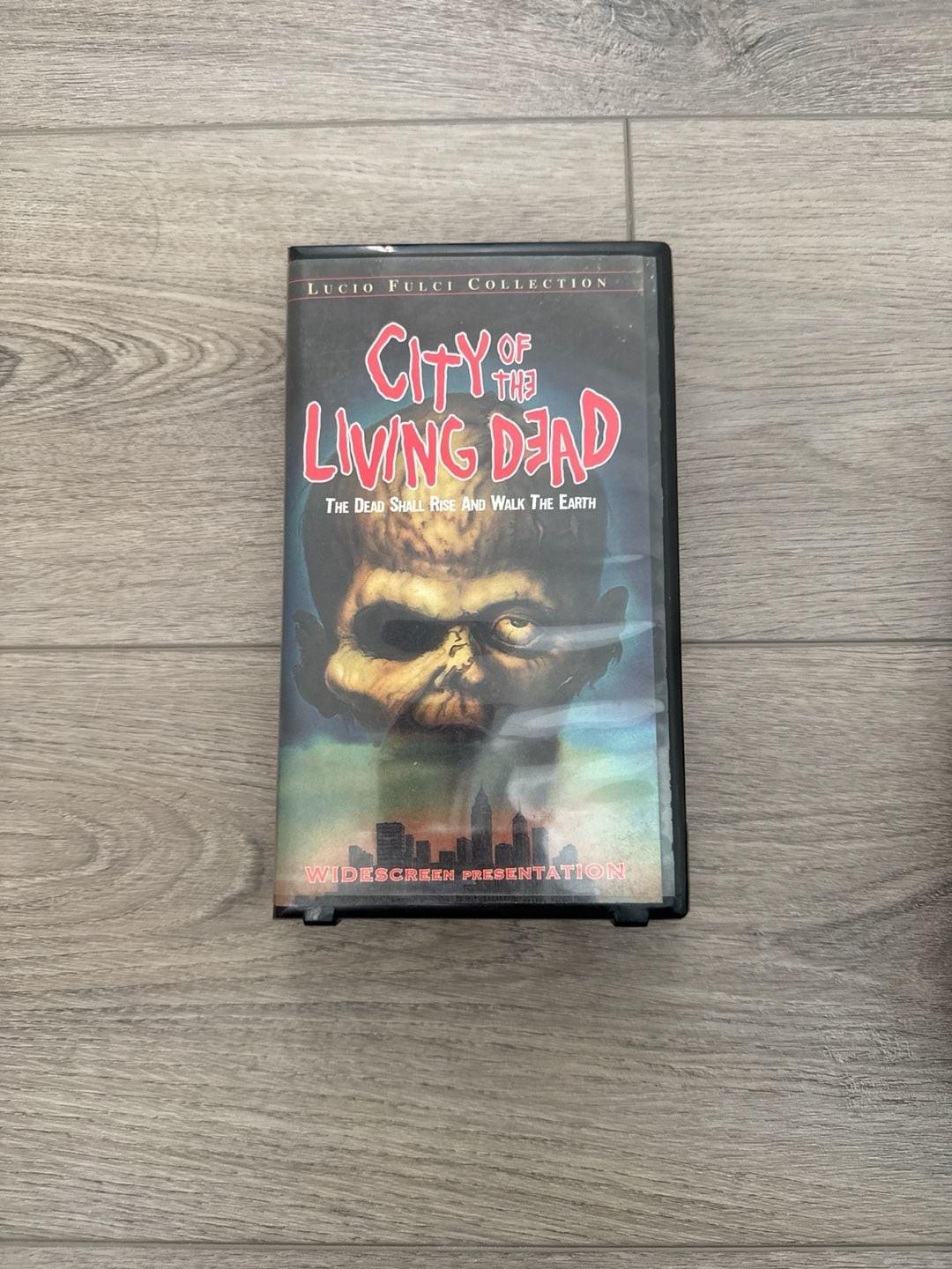 City of the Living Dead VHS Lucio Fulci Collection Widescreen Rare Horror