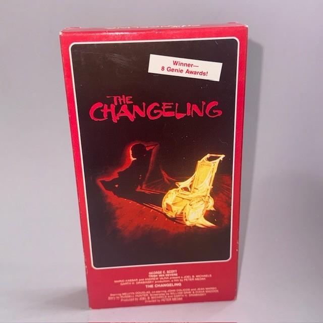 Vintage VHS Tape The Changeling 1980 Horror Movie George C Scott HBO Ghosts