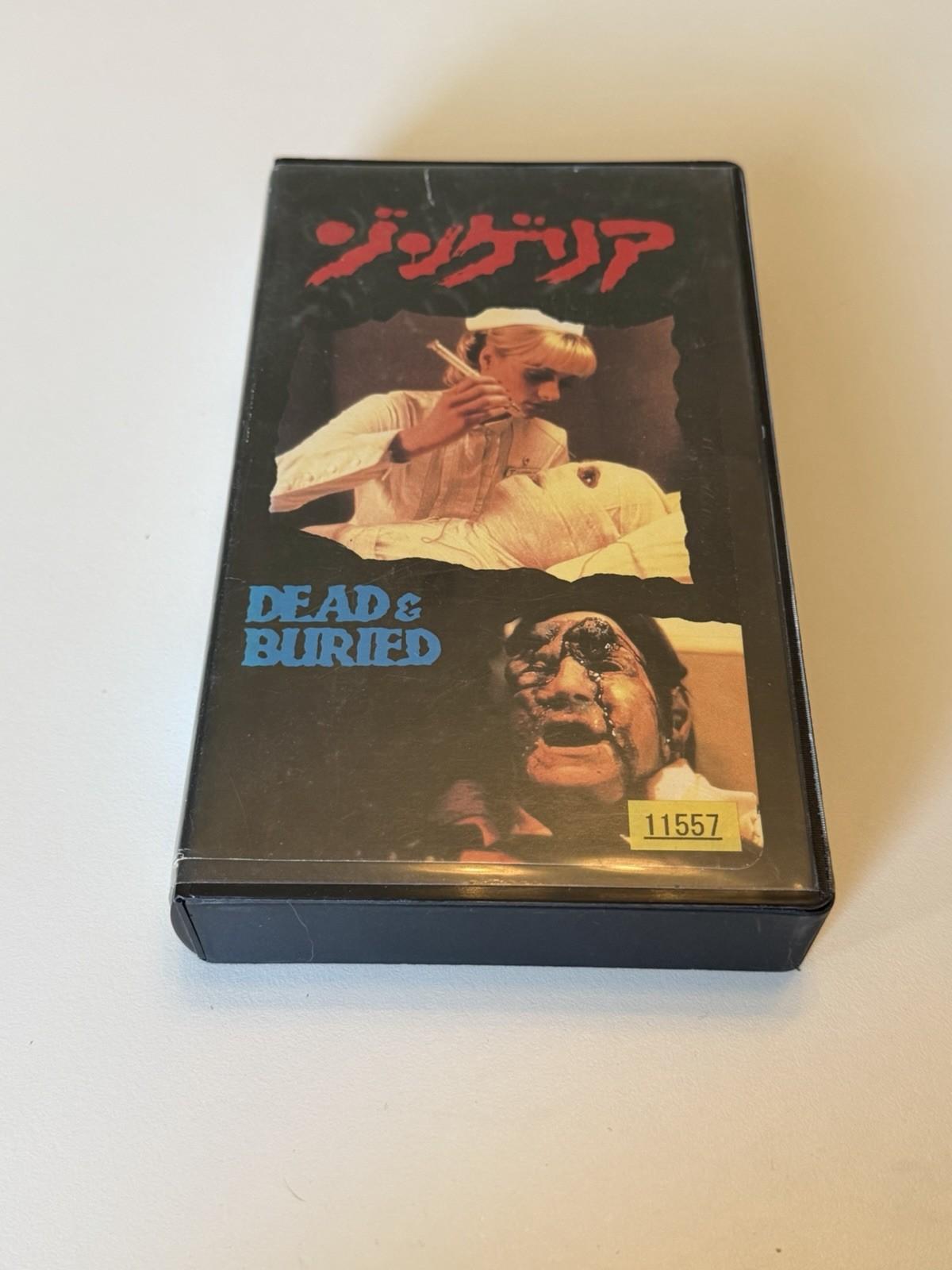 Dead & Buried 1981 VHS English Japanese sub NTSC James Farentino Horror movie