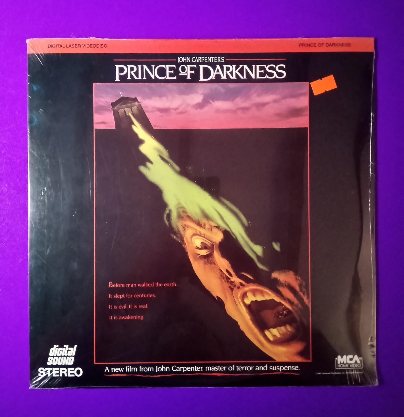Prince of Darkness (1987) MCA LaserDisc Dir: John Carpenter Rare HTF Cult, 40761