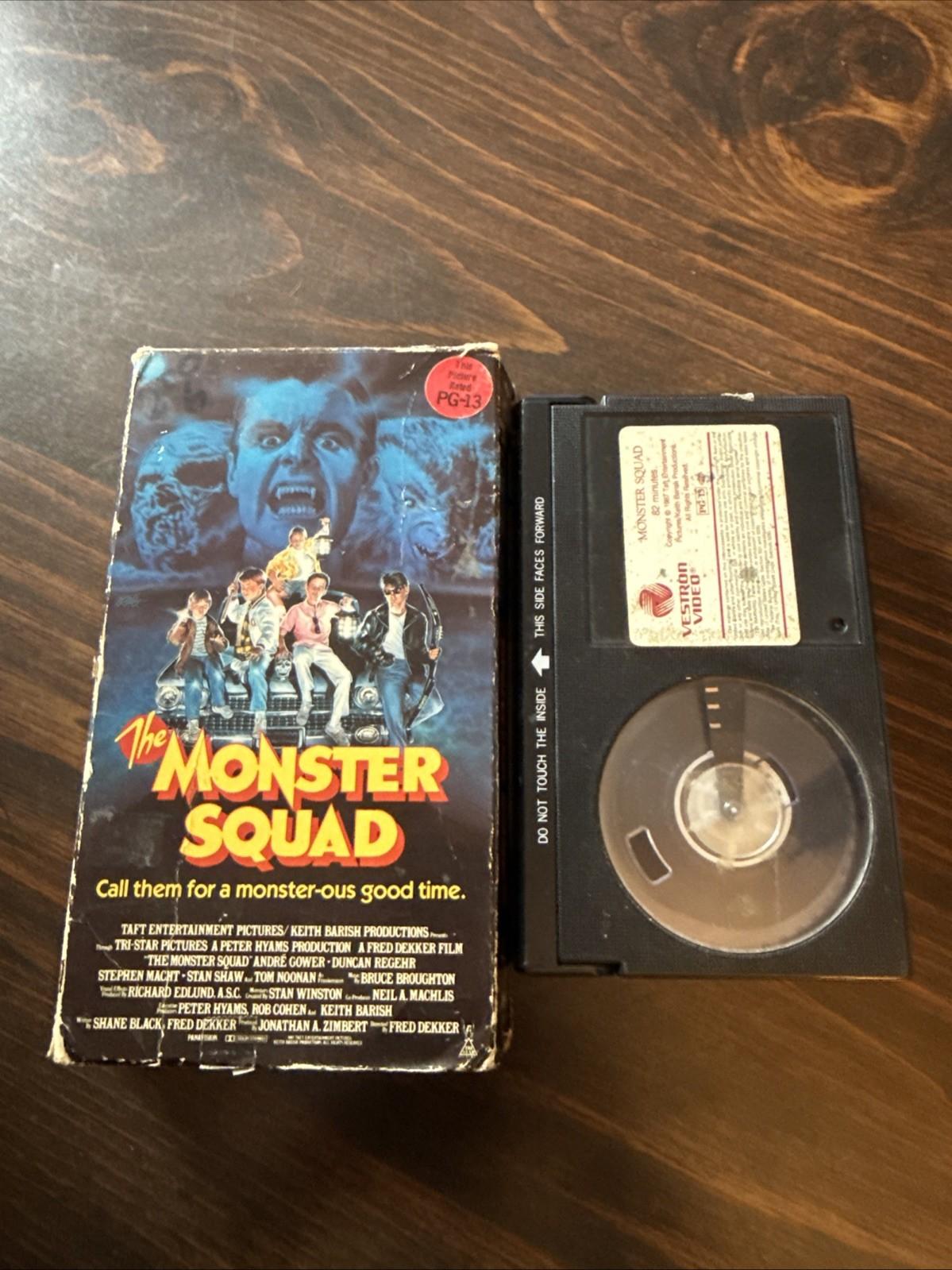 Monster Squad 1987 (Betamax 1988) Fred Dekker Horror Comedy Masterpiece Rare!!!