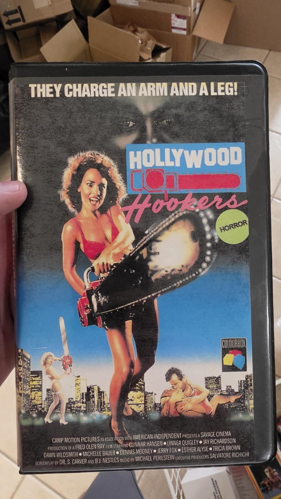 HOLLYWOOD CHAINSAW HOOKERS 1988 (80's vhs horror)