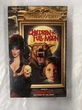 Vintage Beta Tape Movie Children Of The Full Moon Hosted Elvira Horror R 1982