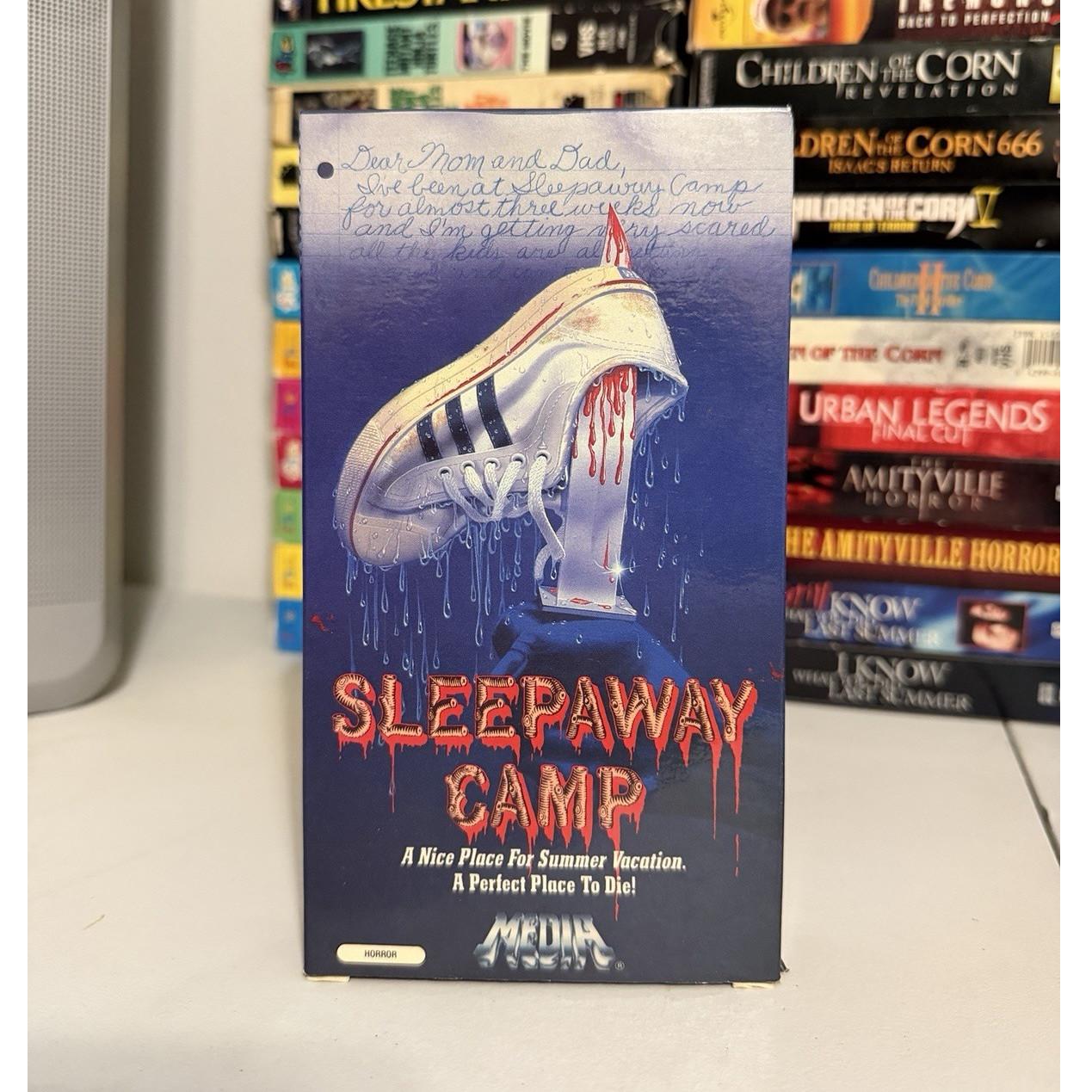Sleepaway Camp VHS 1983 FIRST PRESS Horror Slasher R Media Home Entertainment