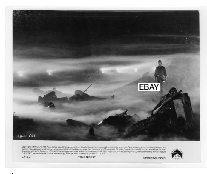 THE KEEP 1983 ORIGINAL MOVIE PHOTO HORROR SUPERNATURAL VAMPIRE SCOTT GLENN