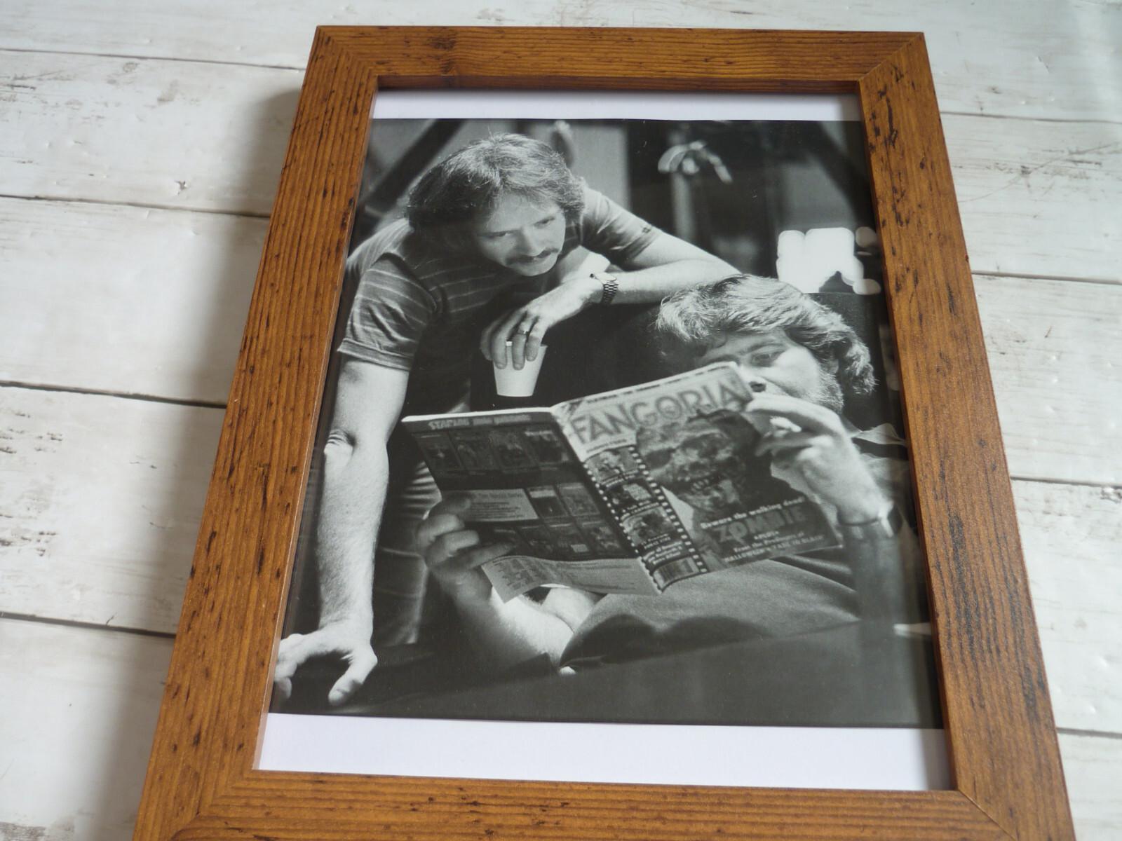 Framed mounted a4 John carpenter halloween 1978 reading fangoria