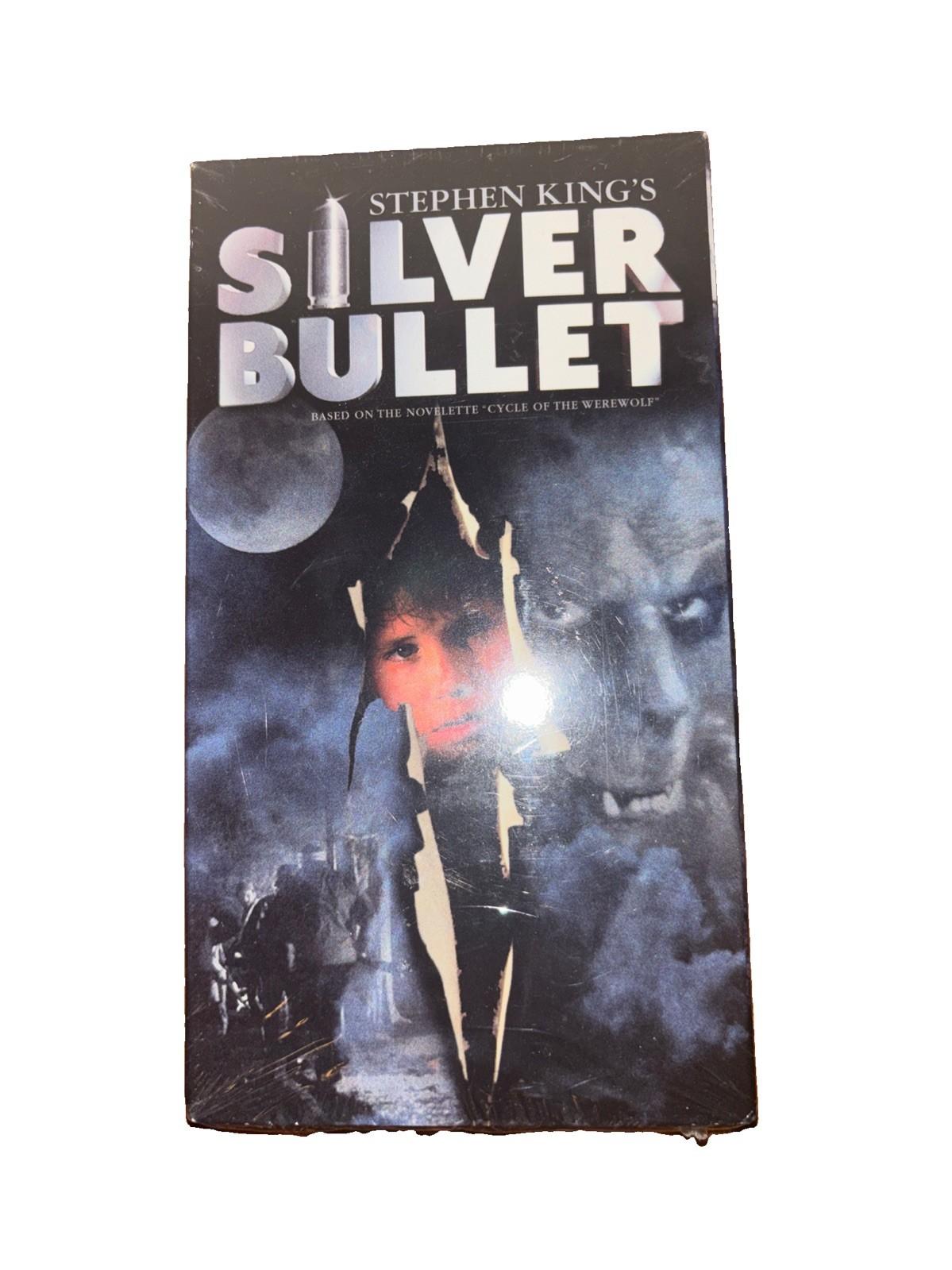 Silver Bullet VHS 1985, 2001 Stephen King Corey Haim NEW Factory Sealed