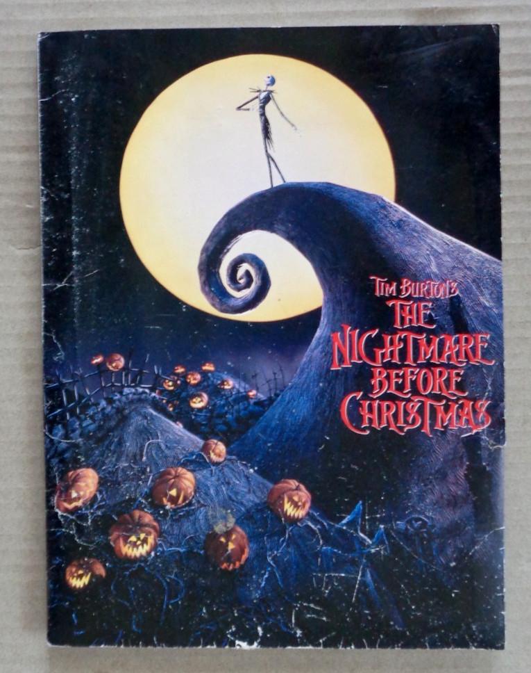 Tim Burton 's The Nightmare Before Christmas 1993 press kit w/9 photos DAMAGED