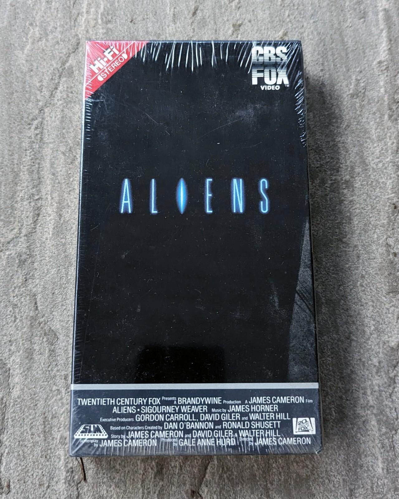 Aliens (Betamax, 1986) *NEW/SEALED* [ULTRA-RARE]