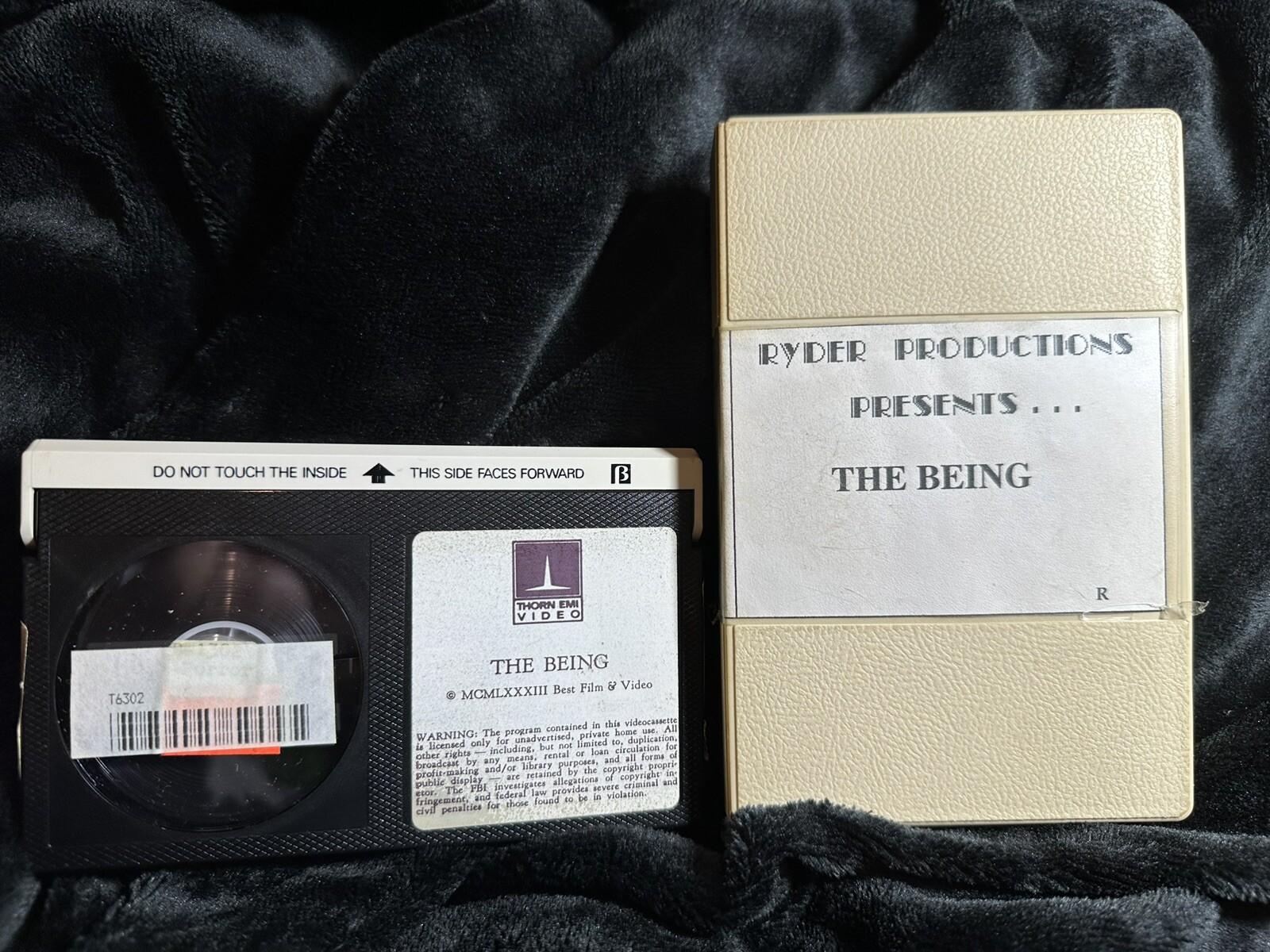 THE BEING 1983 Thorn EMI BETAMAX Tape Horror Rare NOT VHS
