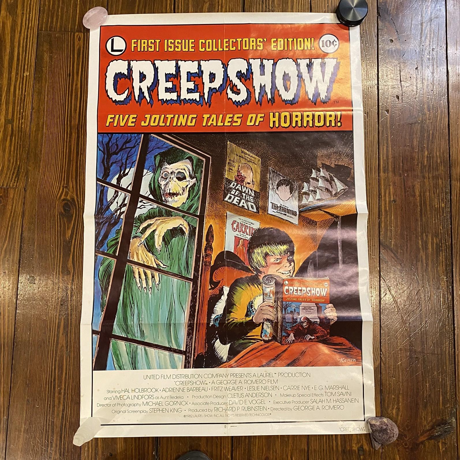 Vintage Original 1982 Creepshow One Sheet Movie Poster EC Horror 27x41