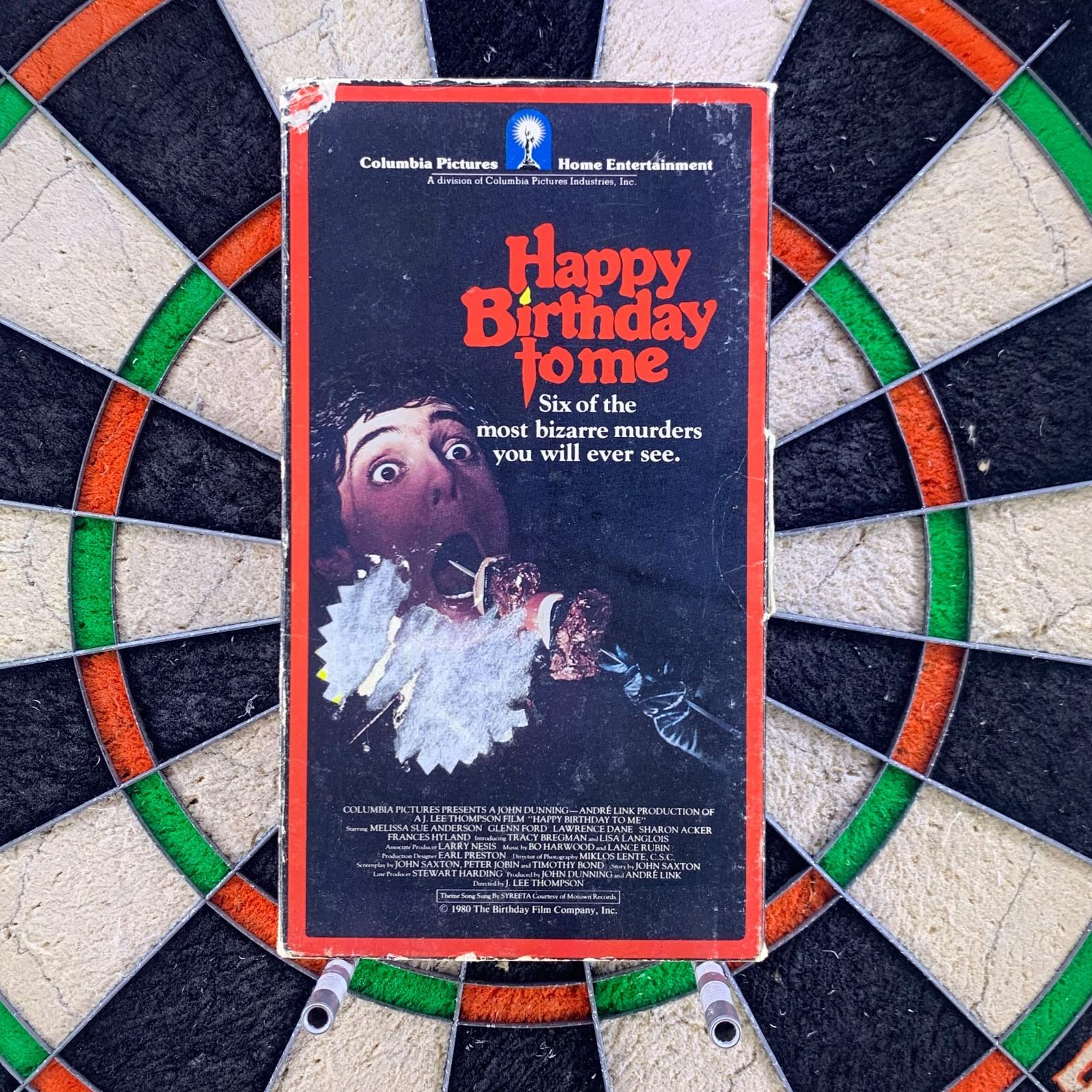 Happy Birthday To Me (1981, VHS) Rare RCA Horror