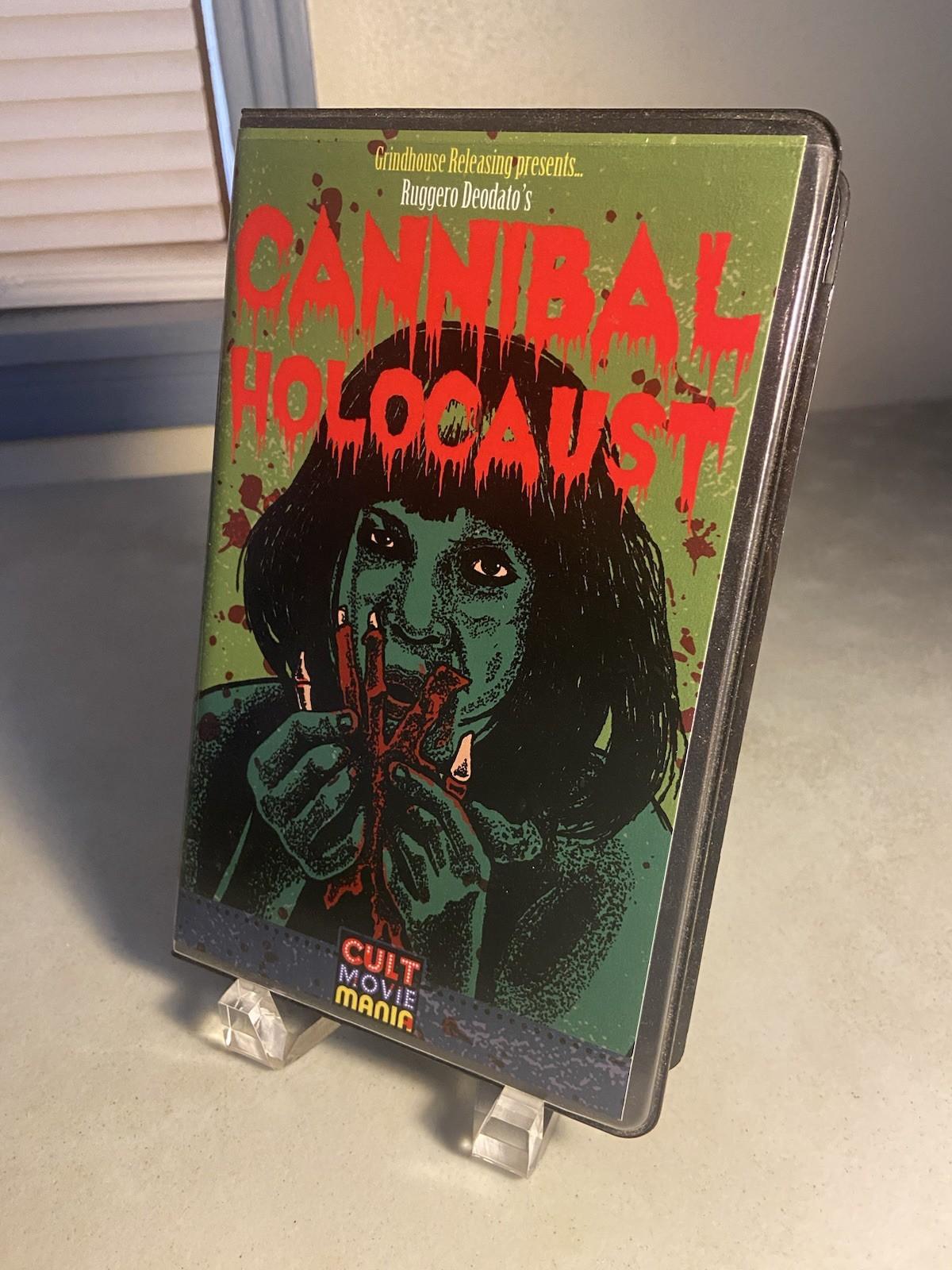 Cannibal Holocaust VHS Official Cult Movie Mania Release Grindhouse 80s Horror E