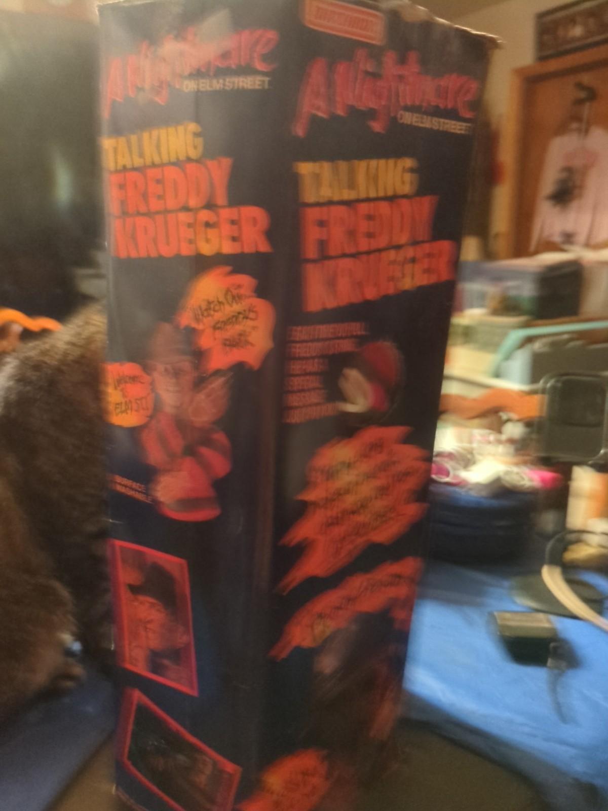 Talking Freddy Krueger a Nightmare On Elm Street 1989 Vintage with Box