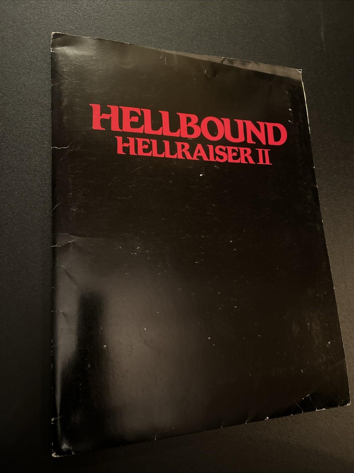 Original 1988 Hellbound Hellraiser II Press Kit 10 Photos New World Pictures