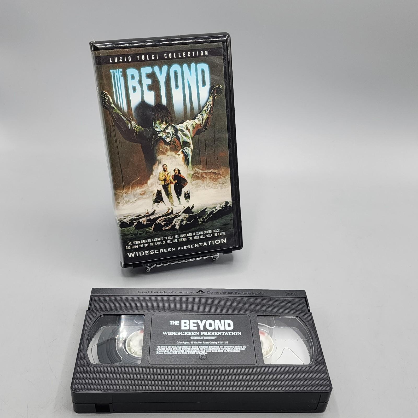 The Beyond VHS 1981, Lucio Fulci Collection Clamshell Horror VHS Movie