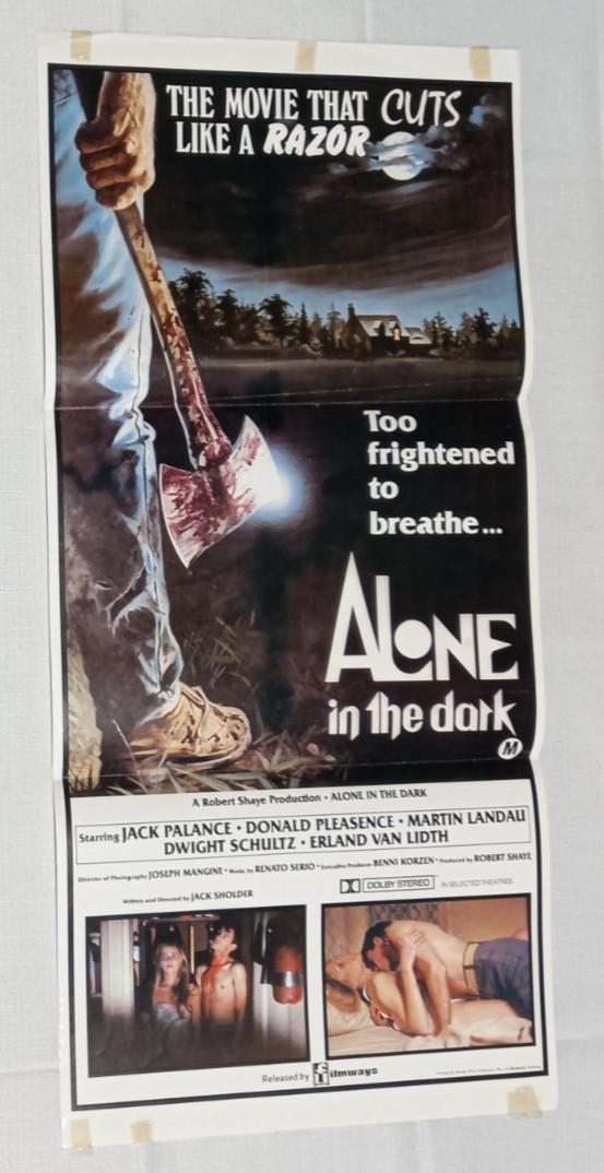 Alone in the Dark 1982 Original Australian Daybill Poster US Only