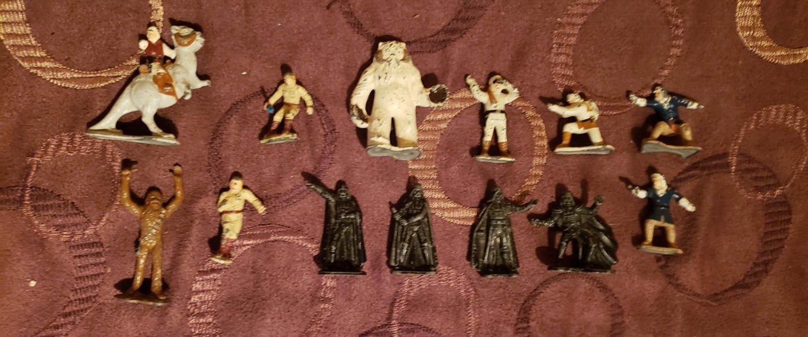 Star Wars Micro Collection Diecast 1982 Figures Vintage  13 pieces 👀