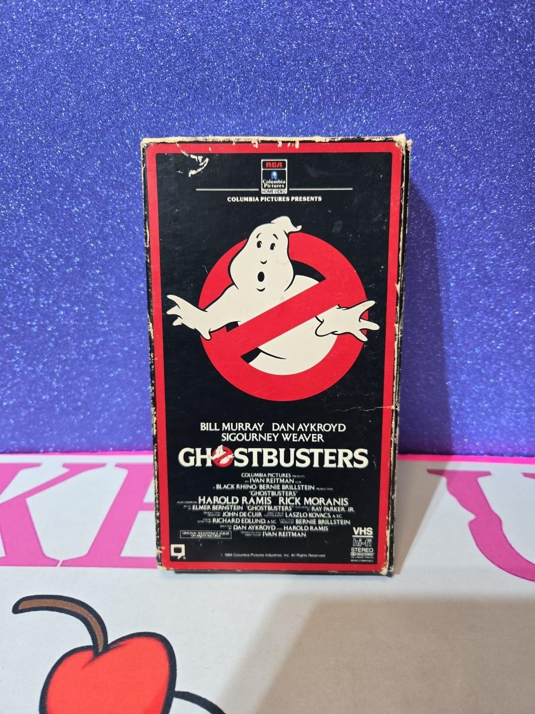 Ghostbusters (VHS, 1984, Slipsleeve) Vintage Rare !!! Bill Murray
