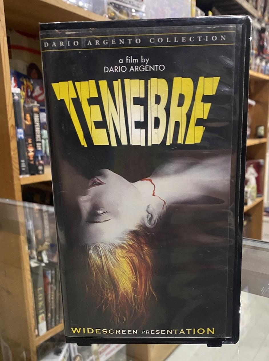 Vintage 1982 Tenebre VHS Horror Dario Argento Collection Italian
