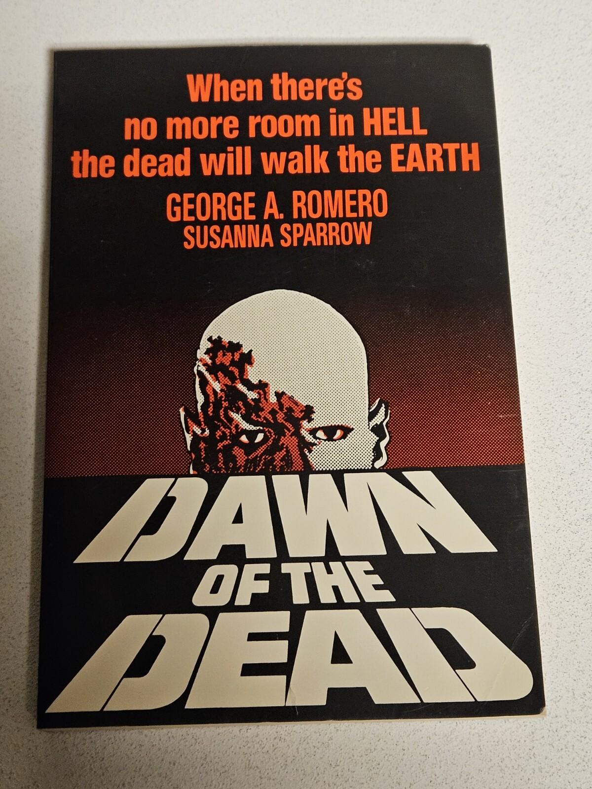 DAWN OF THE DEAD Softcover Book St. Martin's Press NY George Romero Rare! OOP
