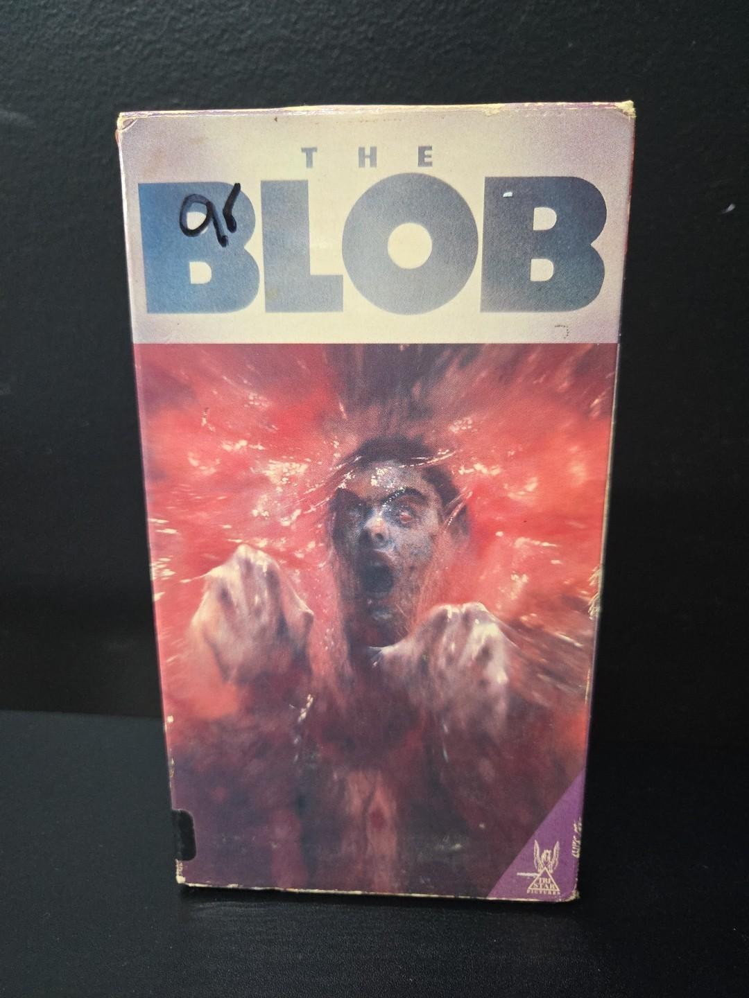 The Blob VHS 1988 OG 1st Tristar Release VG Frank Darabont RARE