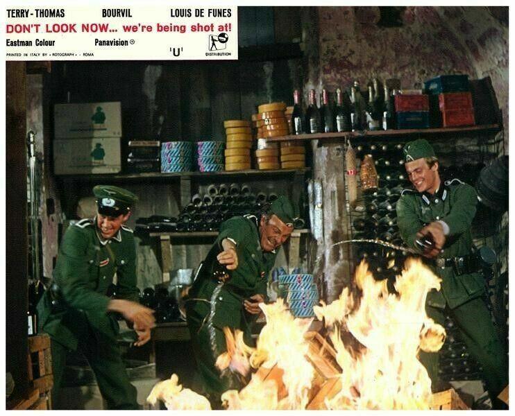 Don't look Now We're Being Shot At! Original Lobby Card 1966 Comedy