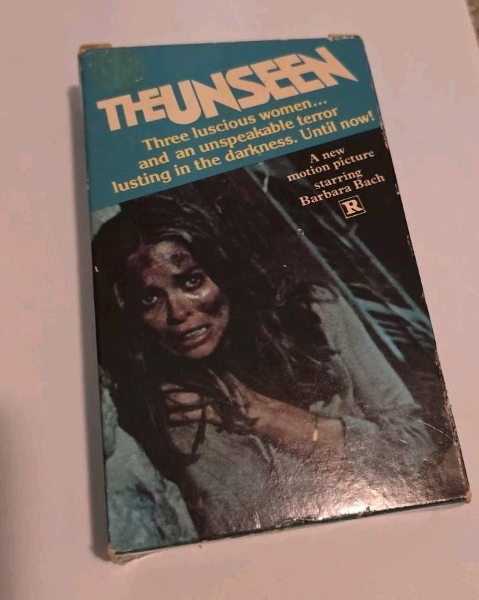 THE UNSEEN - Beta - Rare Horror VidAmerica Slasher NOT VHS