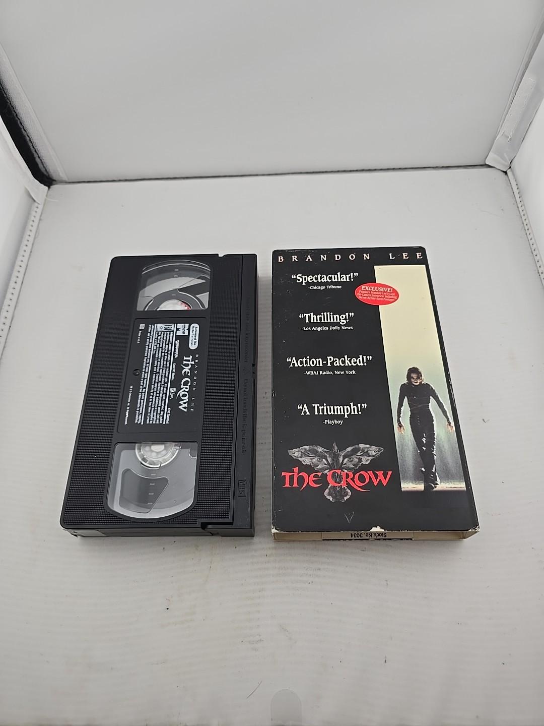 The Crow (VHS, 1994) Brandon Lee Original