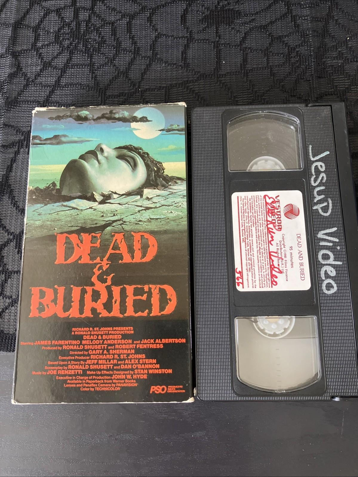Dead and Buried 1981 VHS James Farentino, Melody Anderson