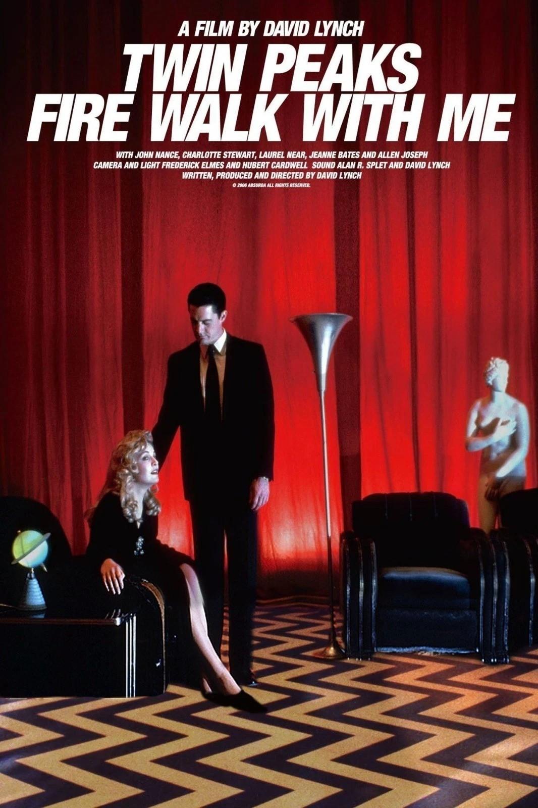 1992 Twin Peaks Fire Walk With Me Movie Poster