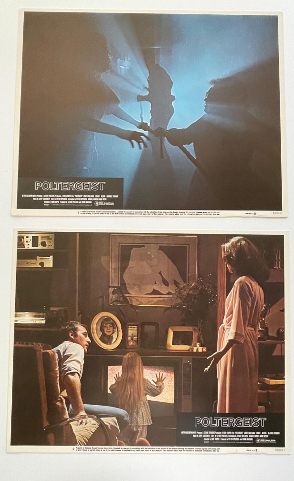 POLTERGEIST ORIGINAL LOBBY CARD SET OF 8 1982