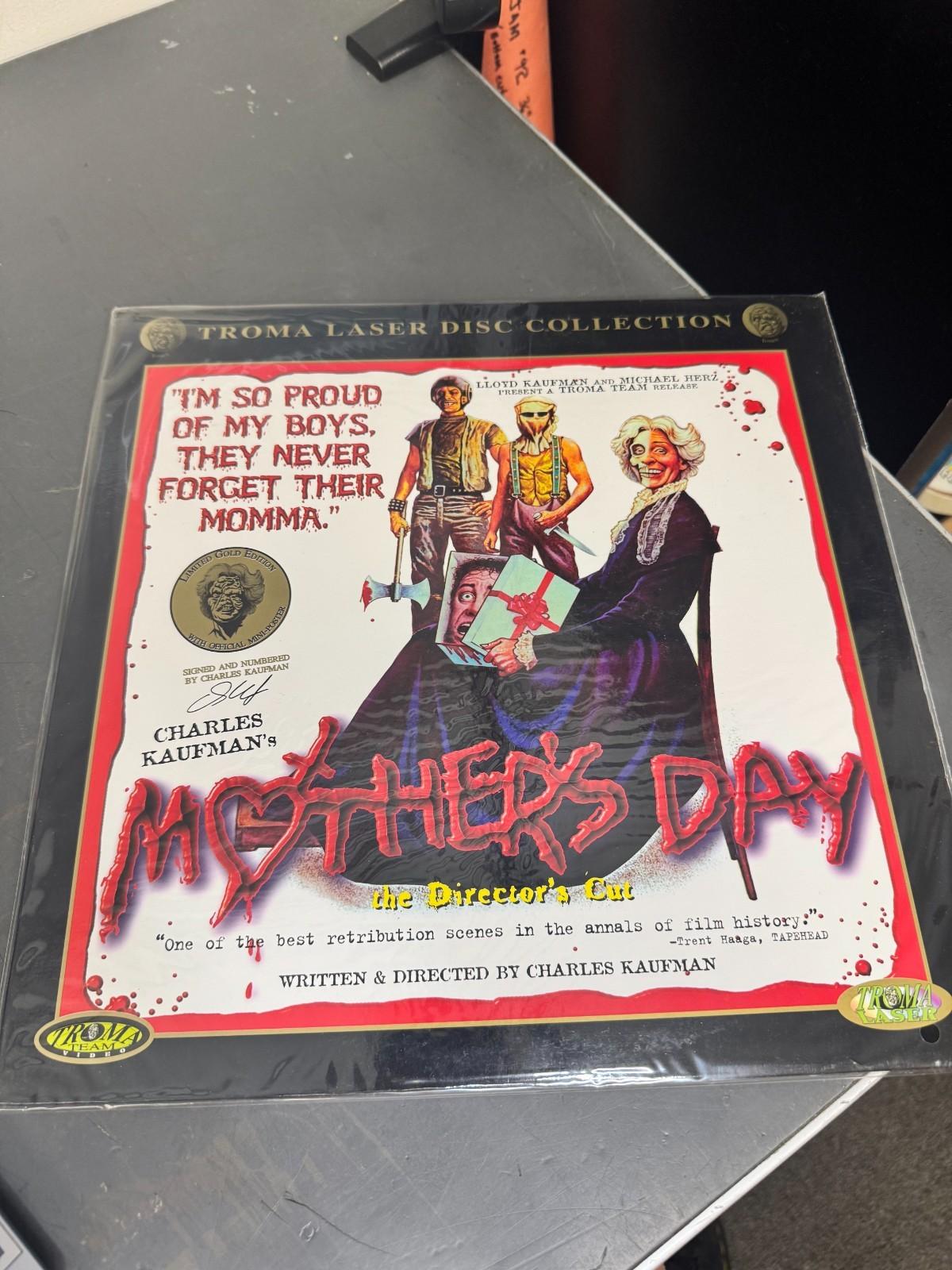 MOTHER'S DAY: THE DIRECTOR'S CUT Laserdisc LD TROMA RARE! SEALED!