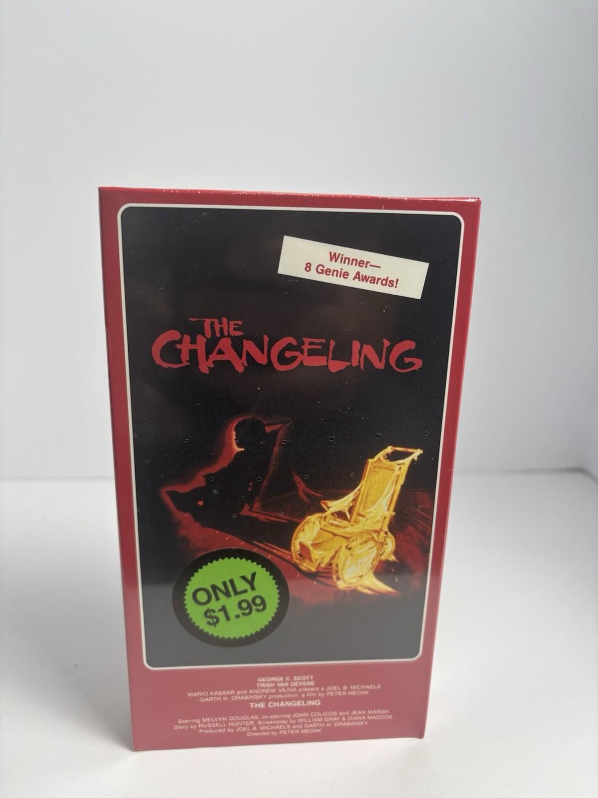 The Changeling (1980) VHS - HBO Release. George C. Scott. Horror-Mystery Sealed