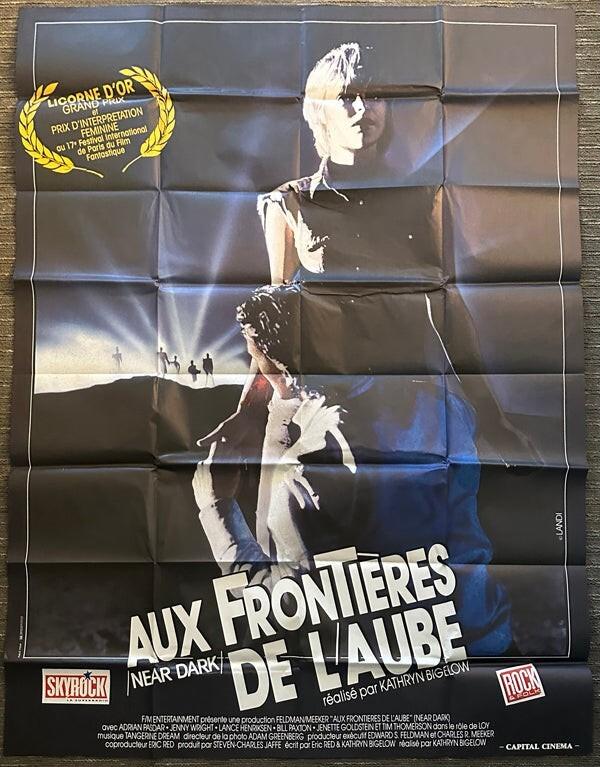 Near Dark 1987 Original 47x63 French Movie Poster Jenny Wright Horror Vampires