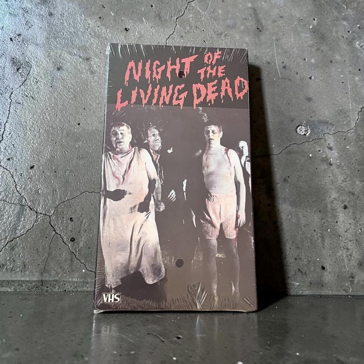 Night of the Living Dead (VHS, 1968) Sealed Rare 1984 Zombie Horror Movie NOS