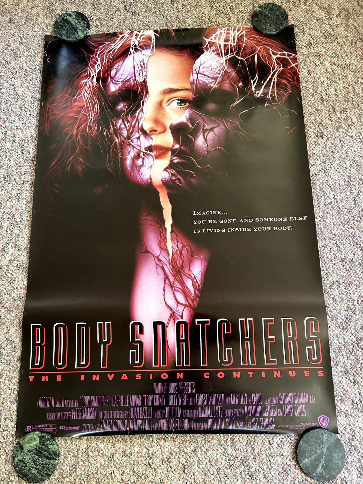 BODY SNATCHERS Original 1993 27x40 ROLLED One Sheet Movie Poster ABEL FERRARA !