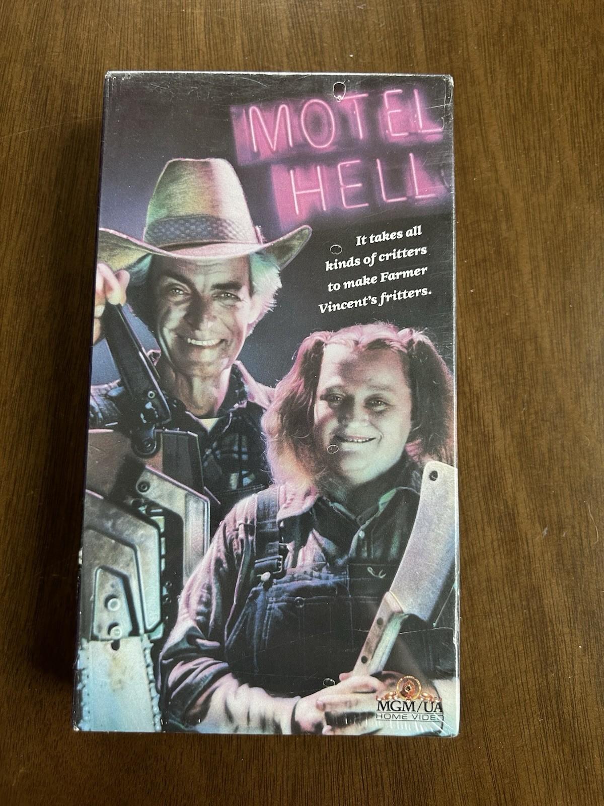 Motel Hell 1980 / 1990 Sealed VHS Horror Cult Classic