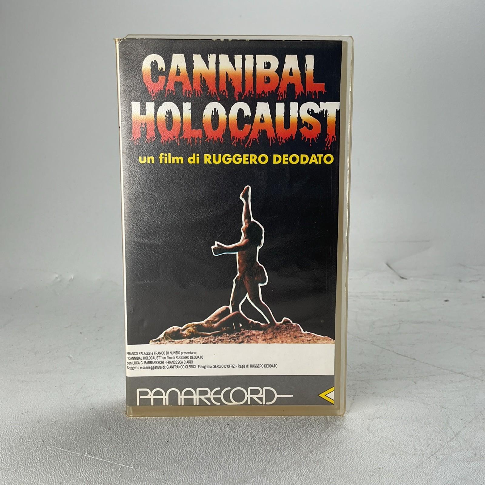 Cannibal Holocaust VHS Ruggero Deodato Rare German Horror Clamshell