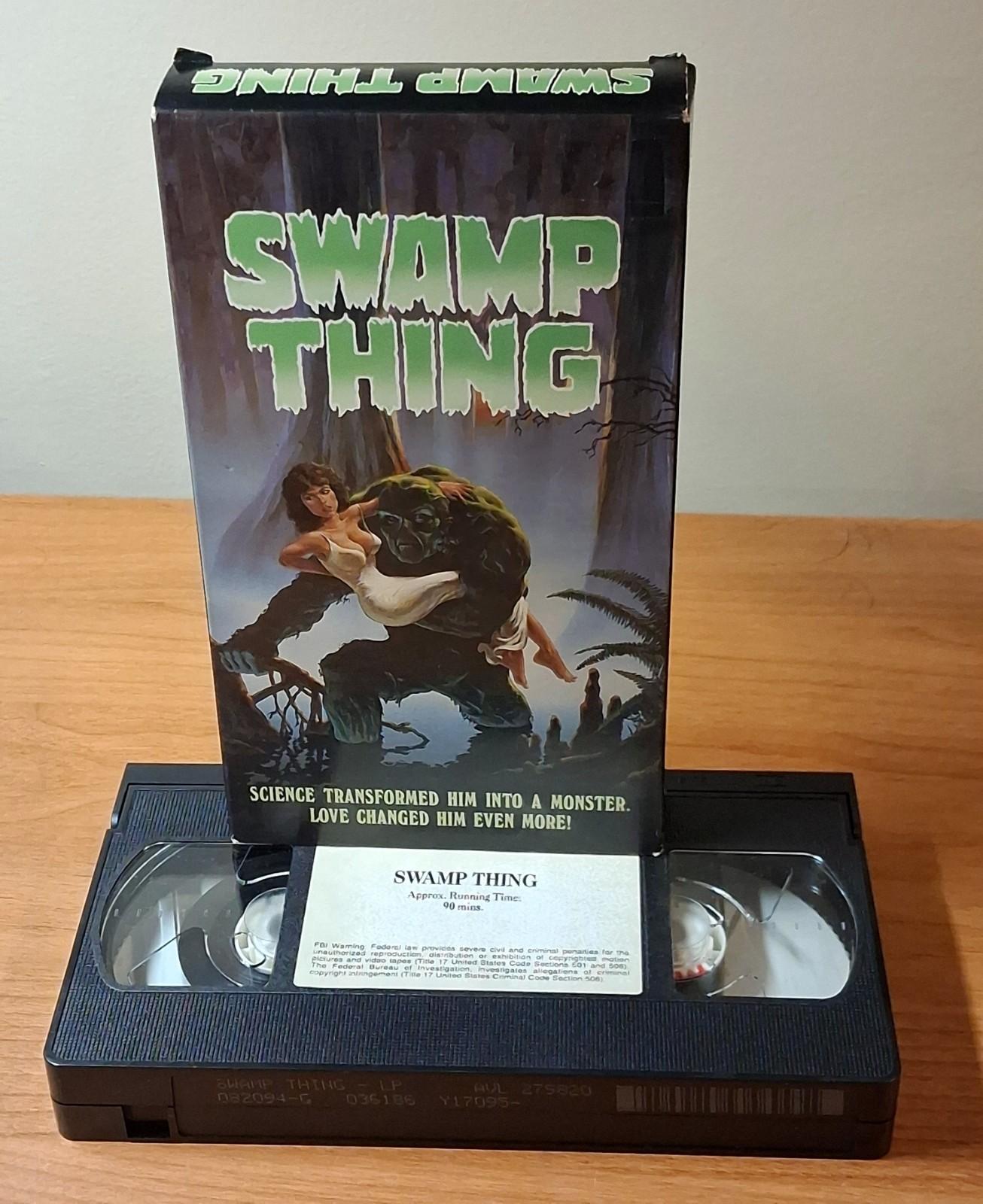 Swamp Thing (1981) Vintage VHS Wes Craven