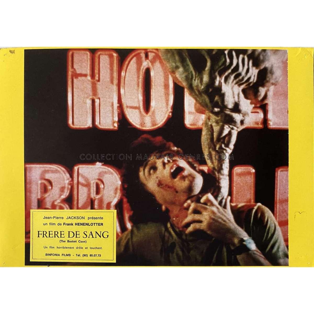 BASKET CASE French Lobby Card N02 - 9x12 in. - 1982 - Frank Henenlotter, Kevin V