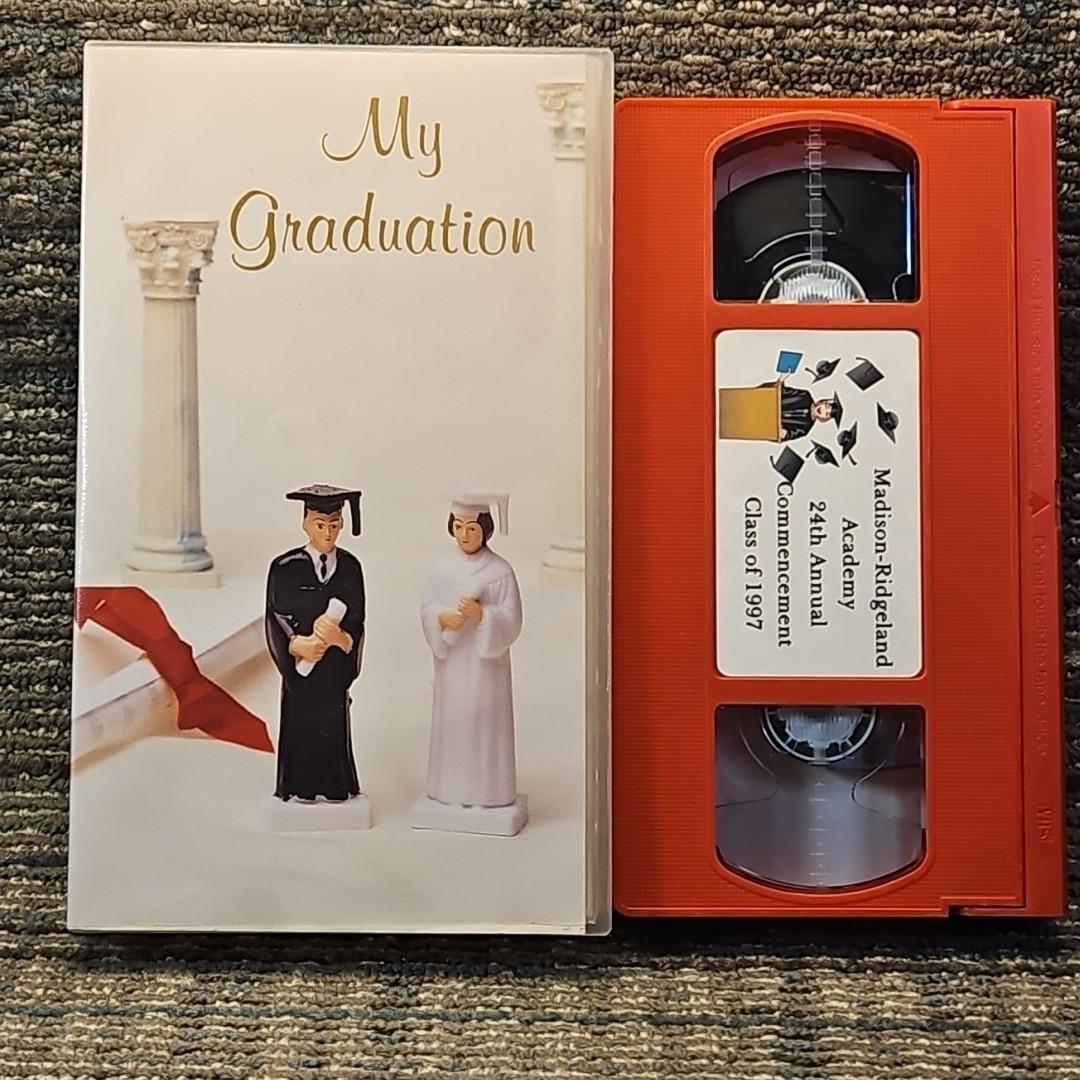 My Graduation VHS Red Tape