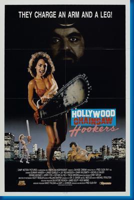 Hollywood Chainsaw Hookers Movie Poster 24in x 36in