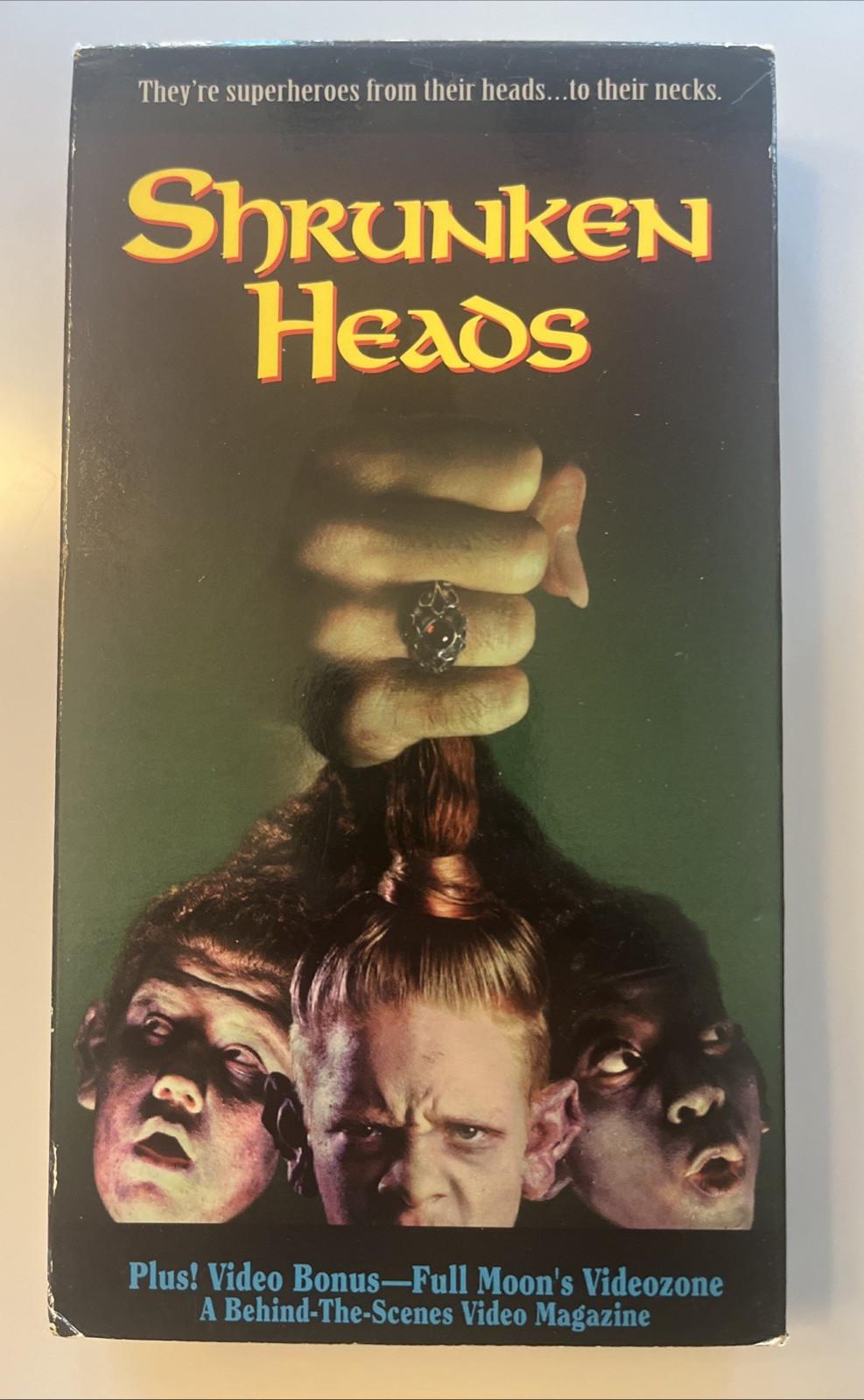 Shrunken Heads (1994, Full Moon / Paramount VHS) Charles Band, Danny Elfman